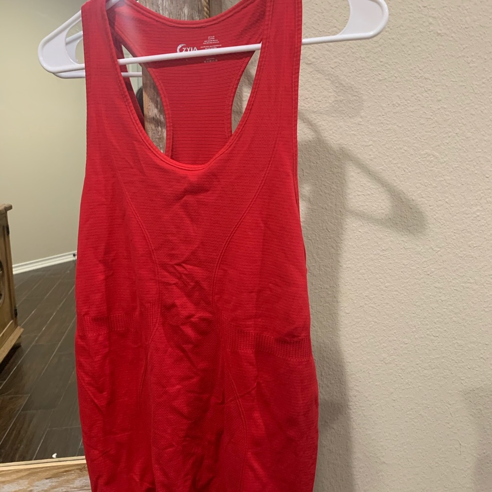 Zyia copper workout shirt